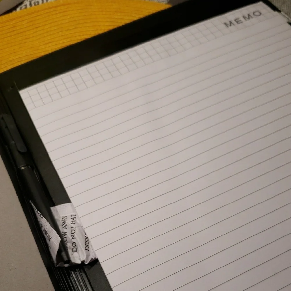 College Binder NOS With Pen And Pad Standard
